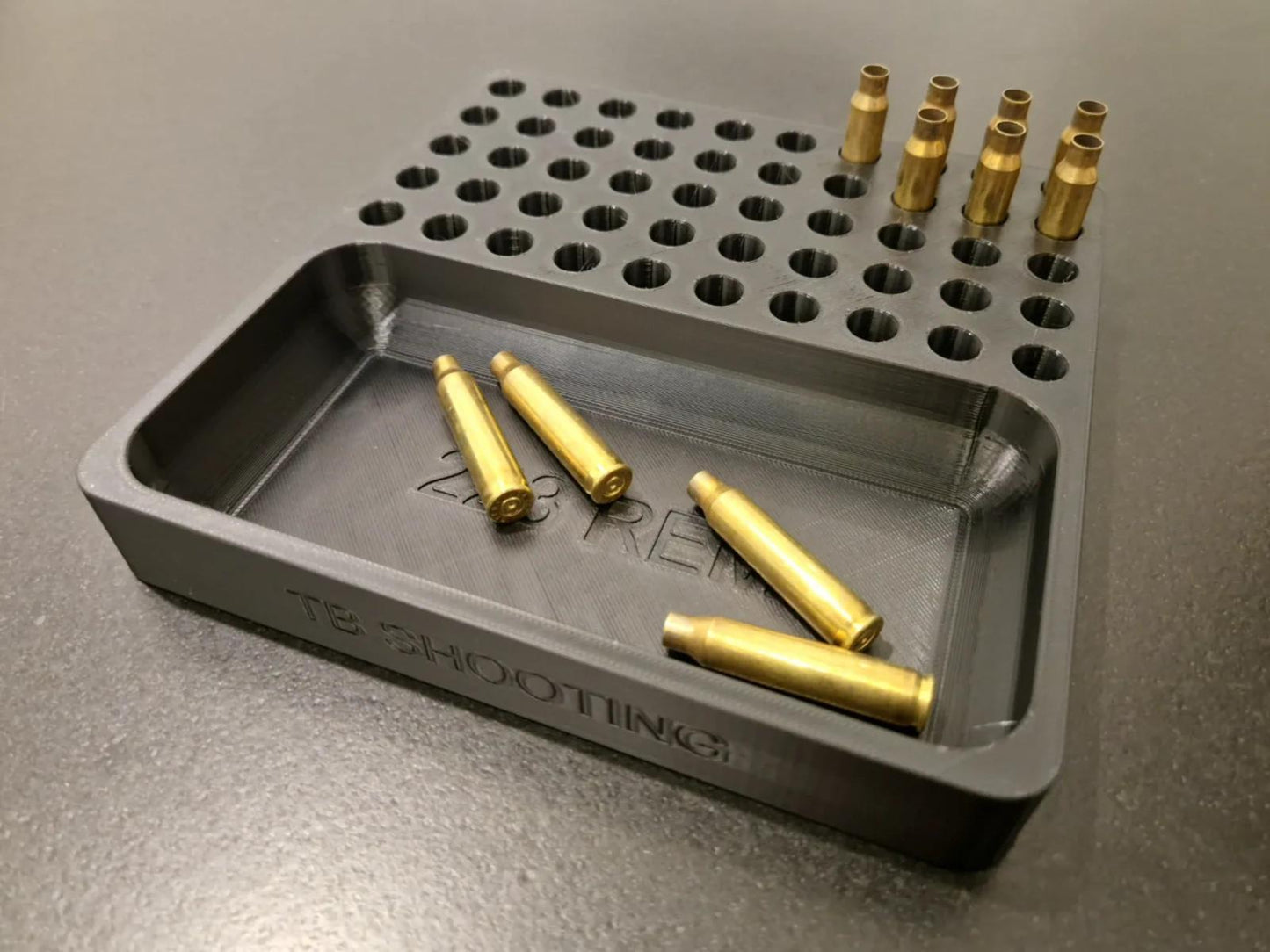 .223 Remington Reloading Block Ammo Stand Ammunition Loading Tray - 50 Round