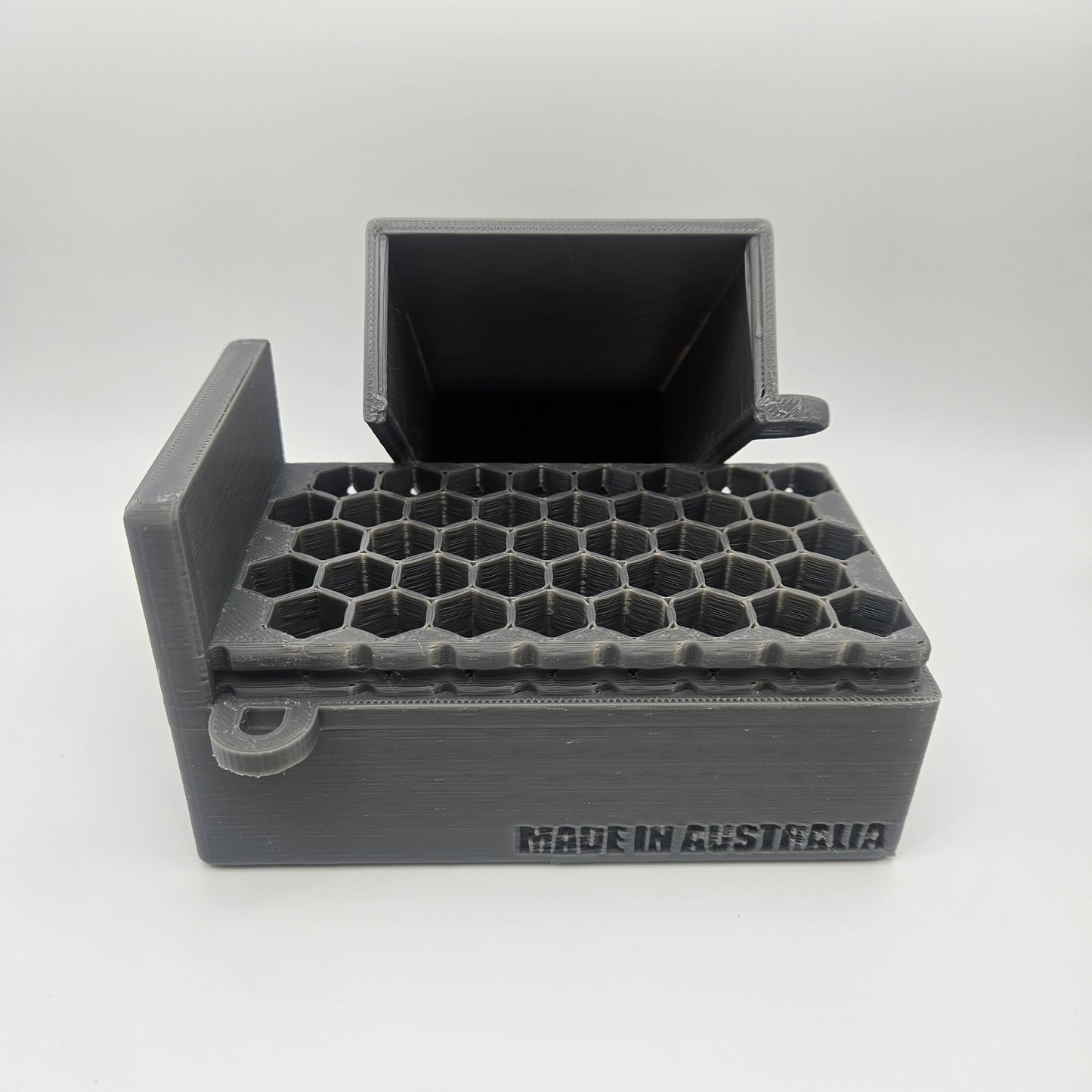 .243 Winchester Lockable Ammo Box Ammunition Dispenser Lock Case 40 Round Rifle Storage