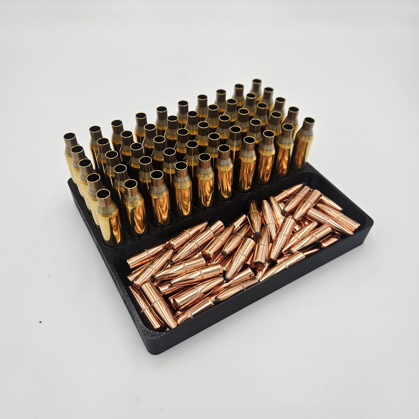 .308 Winchester Reloading Block Ammo Stand Ammunition Loading Tray - 50 Round