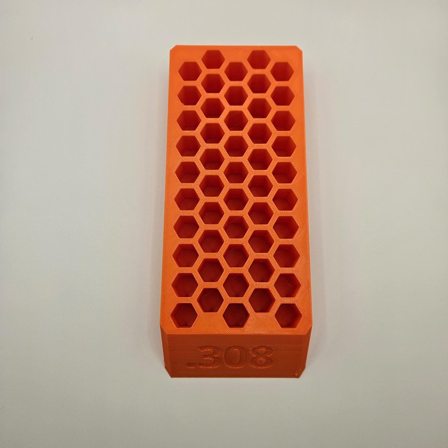 308 Reloading Block Ammo Stand Ammunition Loading Tray - 50 Round Capacity