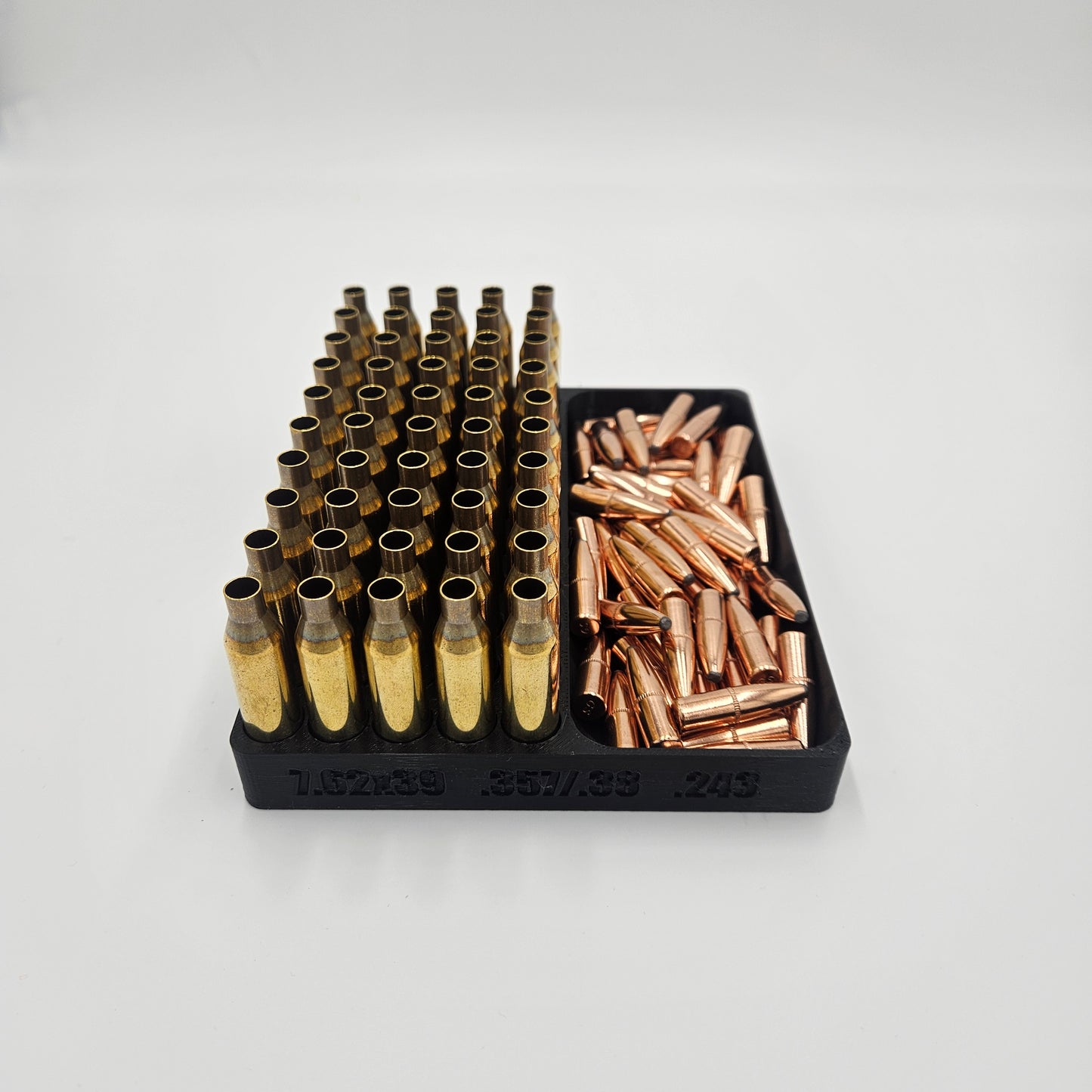 .308 Winchester Reloading Block Ammo Stand Ammunition Loading Tray - 50 Round