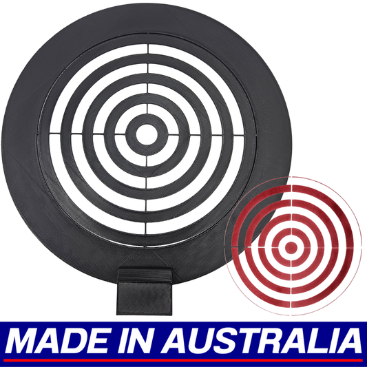 SSAA Large Official Practice Target Sighting Shooting Target Practice Stencil Range