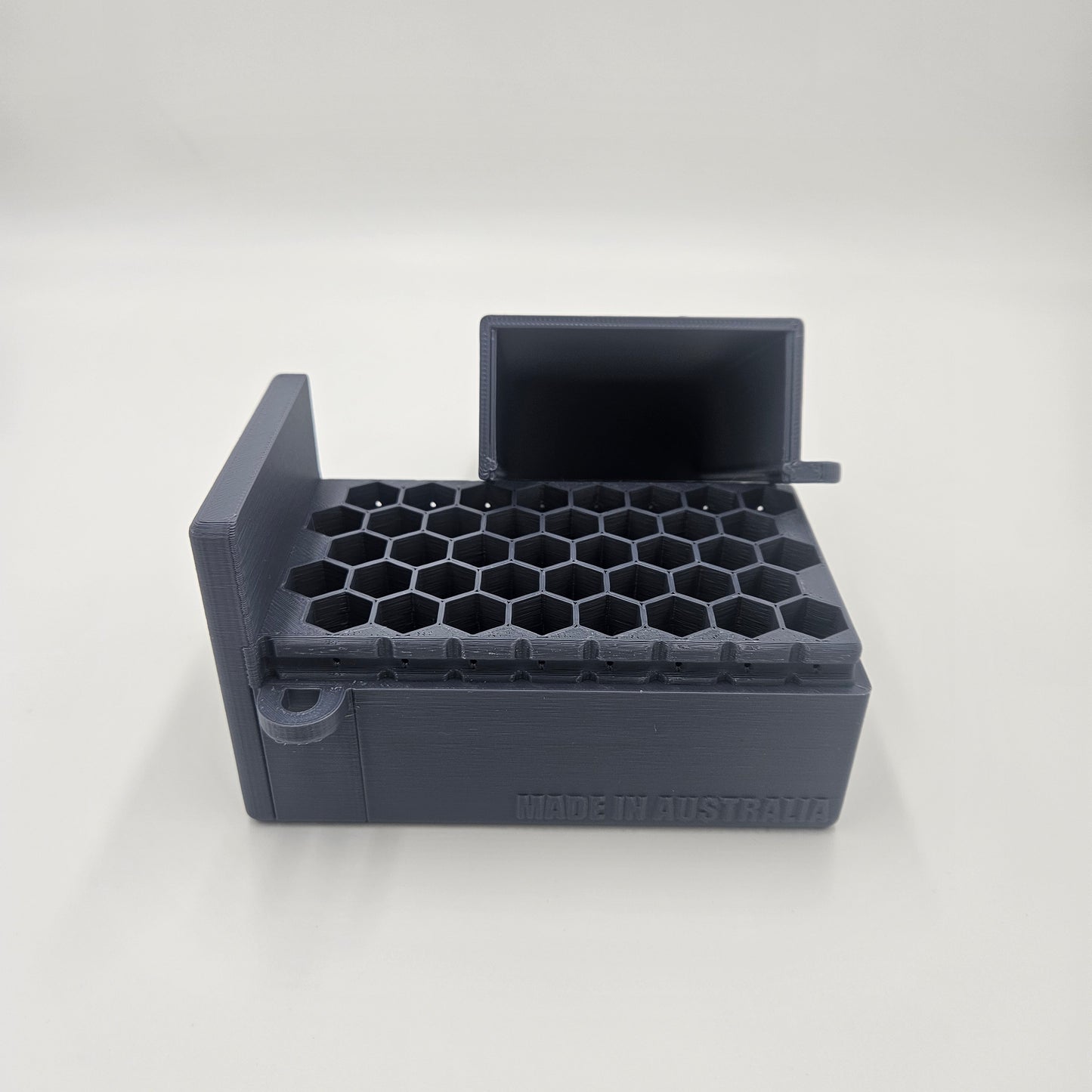.22-250 Rem Lockable Ammo Box Ammunition Dispenser Lock Case 40 Round Storage