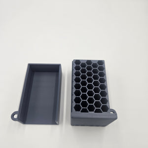 .22-250 Rem Lockable Ammo Box Ammunition Dispenser Lock Case 40 Round Storage