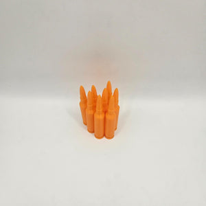 6.5 Creedmoor Snap Caps - Dummy Rounds 8x Pack Plastic Training Ammo Bullets