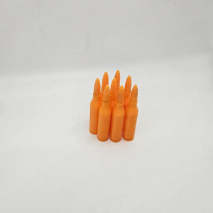 .243 Winchester Snap Caps - Dummy Rounds 8x Pack Plastic Training Ammo Bullets