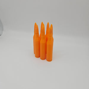 .243 Winchester Snap Caps - Dummy Rounds 8x Pack Plastic Training Ammo Bullets