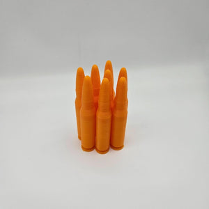 .308 WIN Snap Caps - Dummy Rounds 8x Pack Plastic Training Ammo Centrefire