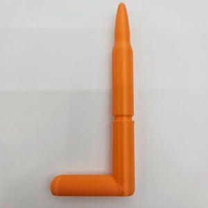 .308 WIN Rifle Range Chamber Flag Empty Safety Indicator Universal Fit Orange