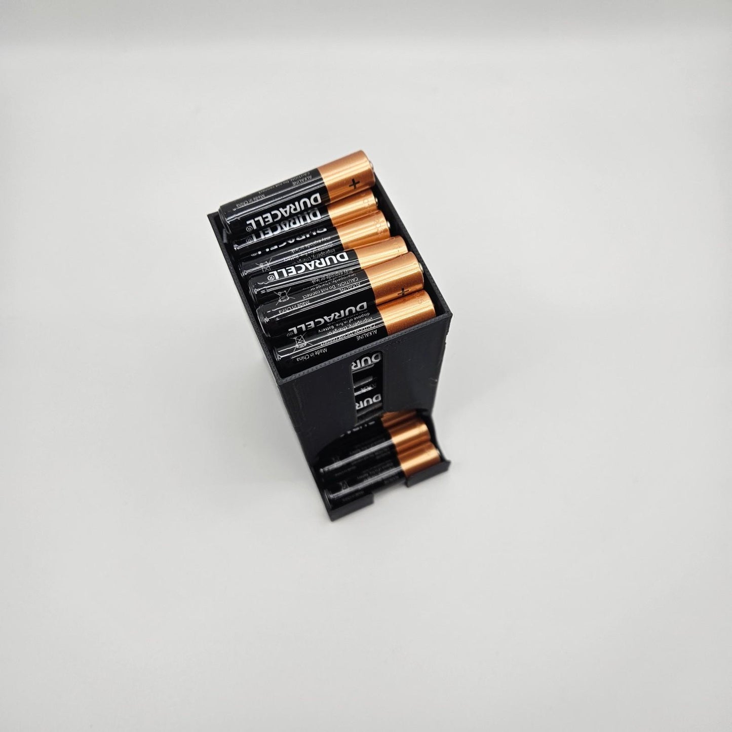 AAA Battery Dispenser 50 Batteries Desktop Holder Organiser Storage Box Case
