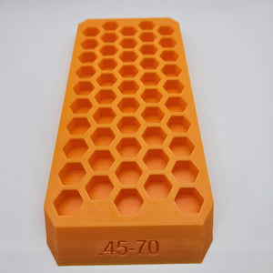 .45-70 Govt Reloading Block Ammo Stand Ammunition Loading Tray 50 Round Capacity