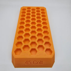 .45 Colt Reloading Block Ammo Stand Ammunition Loading Tray - 50 Round Capacity