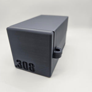 .308 Lockable Ammo Box Ammunition Dispenser Lock Case 40 Round Rifle Storage