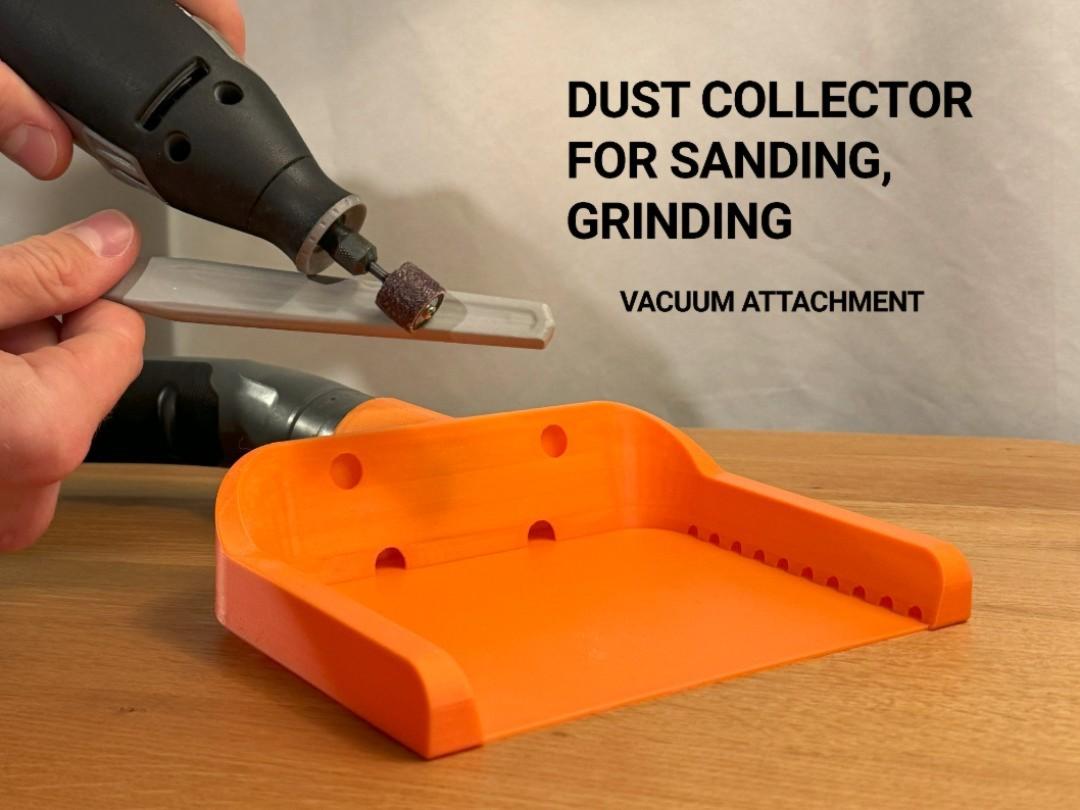 Sanding Grinding Vacuum Dust Collector Sander Dremel Rotary Tool Tray 32mm Hose