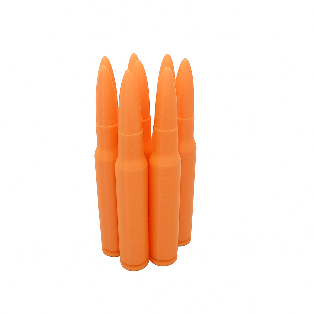 .30-06 Dummy Rounds 8x Pcs Snap Caps Pack Plastic Training Ammo Centrefire Bullets Rifle
