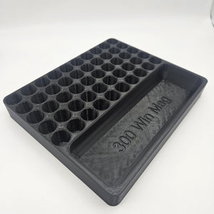 .300 WIN MAG Reloading Block Ammo Stand Ammunition Loading Tray 50 Round