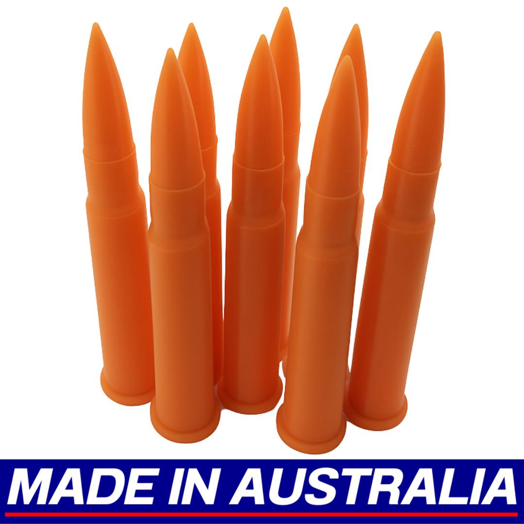 .303 British Dummy Rounds 8x Pcs Pack Plastic Training Ammo SMLE Lee Enfield