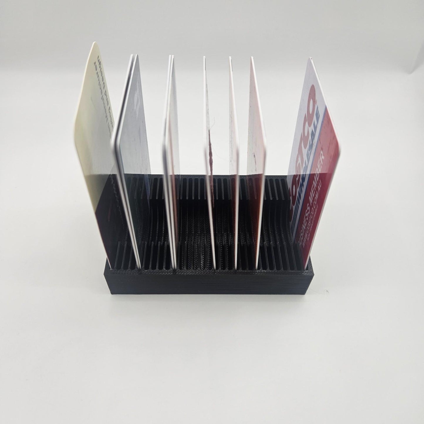 Business Credit ID Card Vertical Holder Stand Display Organiser Storage Rack 60x