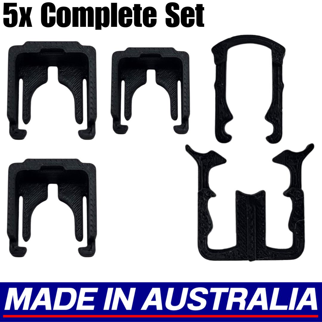 Ford Ranger Fuel Line Retainer Clips 5x Complete Set Replacement Spare Raptor Everest