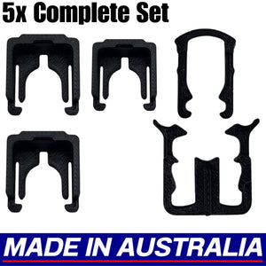 Ford Ranger Fuel Line Retainer Clips 5x Complete Set Replacement Spare Raptor Everest
