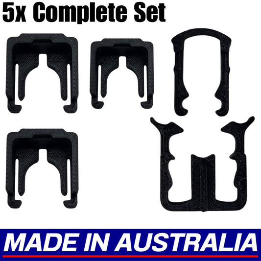 Ford Ranger Fuel Line Retainer Clips 5x Complete Set Replacement Spare Raptor Everest