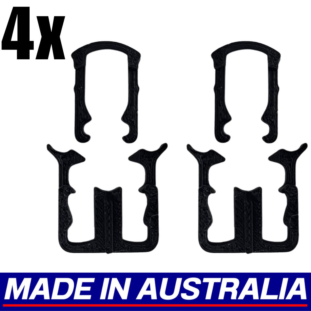Ford Ranger Fuel Line Retainer Clips 4x Pcs Set Replacement Spare Raptor Everest