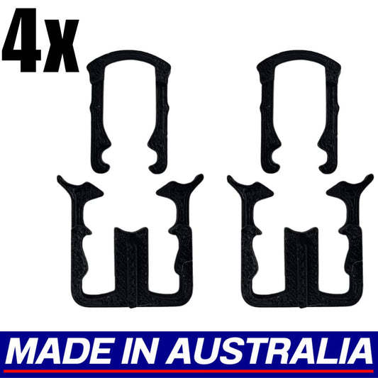 Ford Ranger Fuel Line Retainer Clips 4x Pcs Set Replacement Spare Raptor Everest