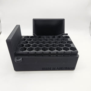 .270 Winchester Ammo Box Locking Dispenser Case 40 Round Rifle Ammunition Lock Loader
