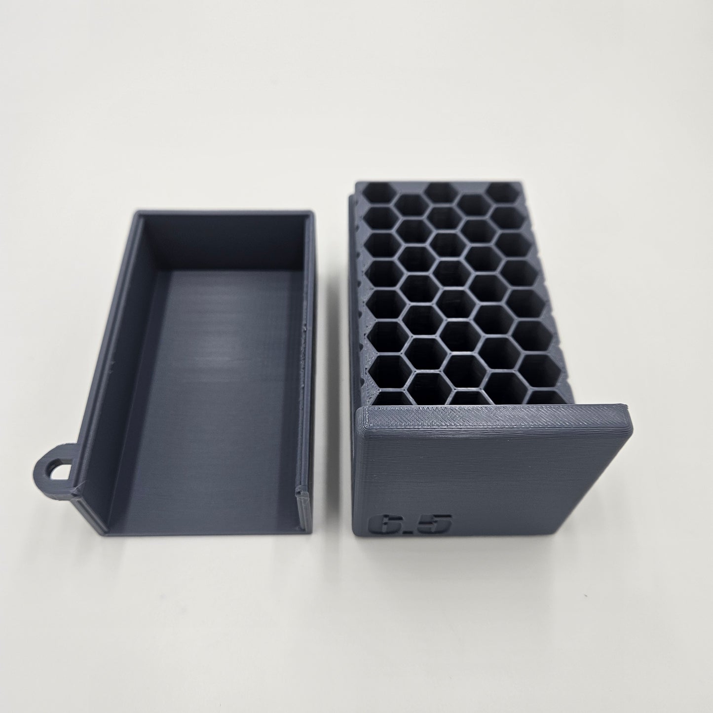6.5 Creedmoor Lockable Ammo Box Ammunition Dispenser Lock Case 40 Round Storage