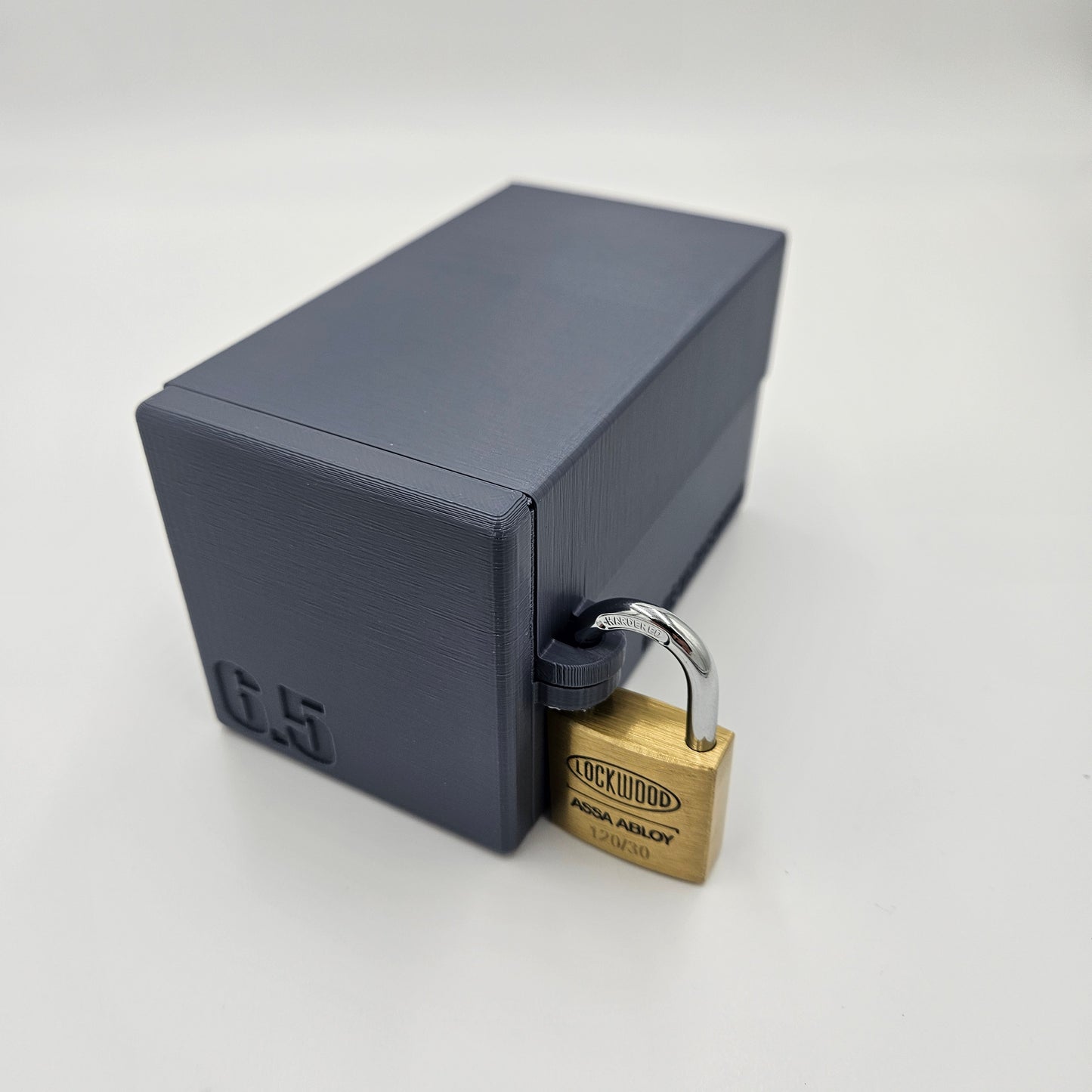 6.5 Creedmoor Lockable Ammo Box Ammunition Dispenser Lock Case 40 Round Storage