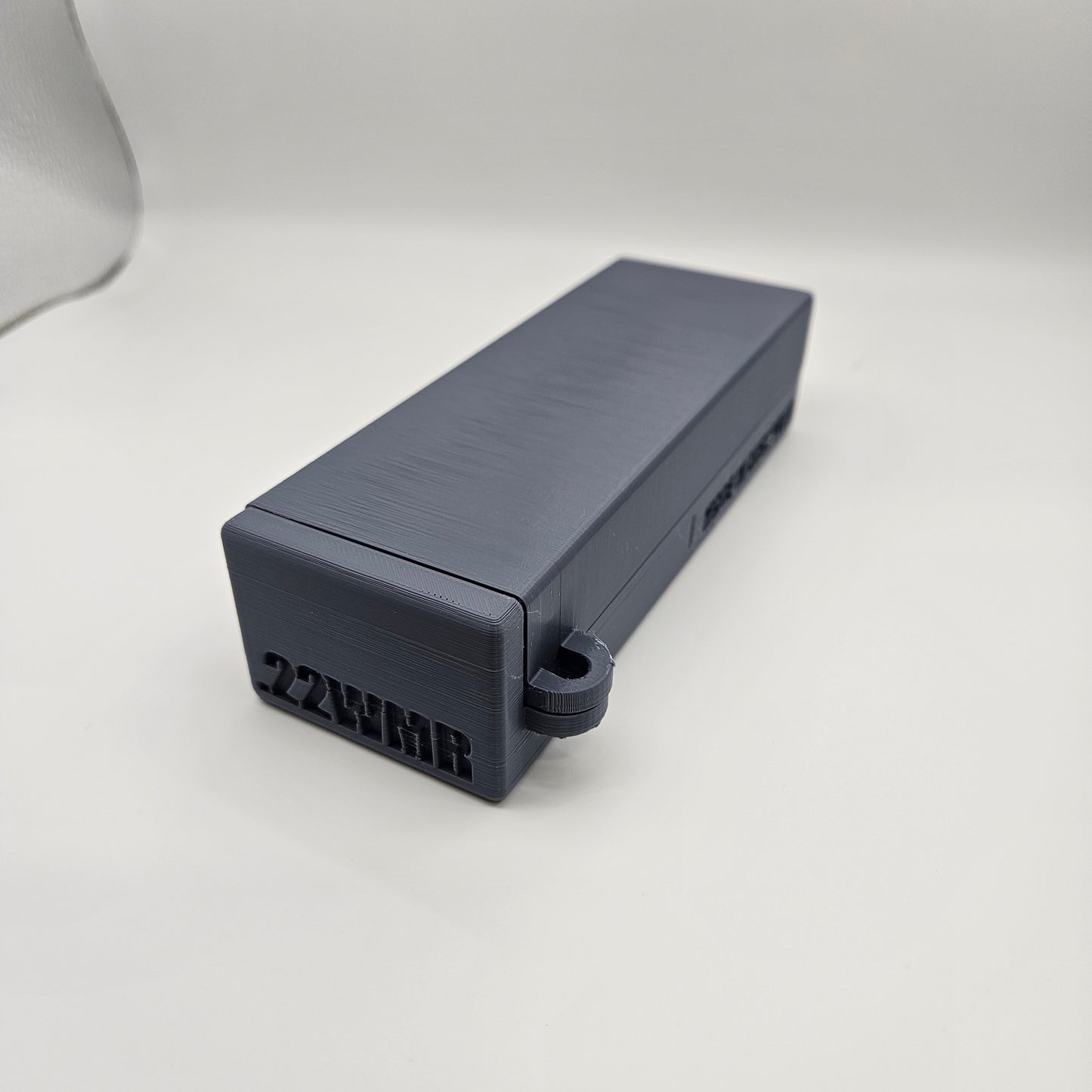 .22WMR Winchester Magnum Lockable Ammo Box Ammunition Dispenser Lock Case 100 Round Rifle