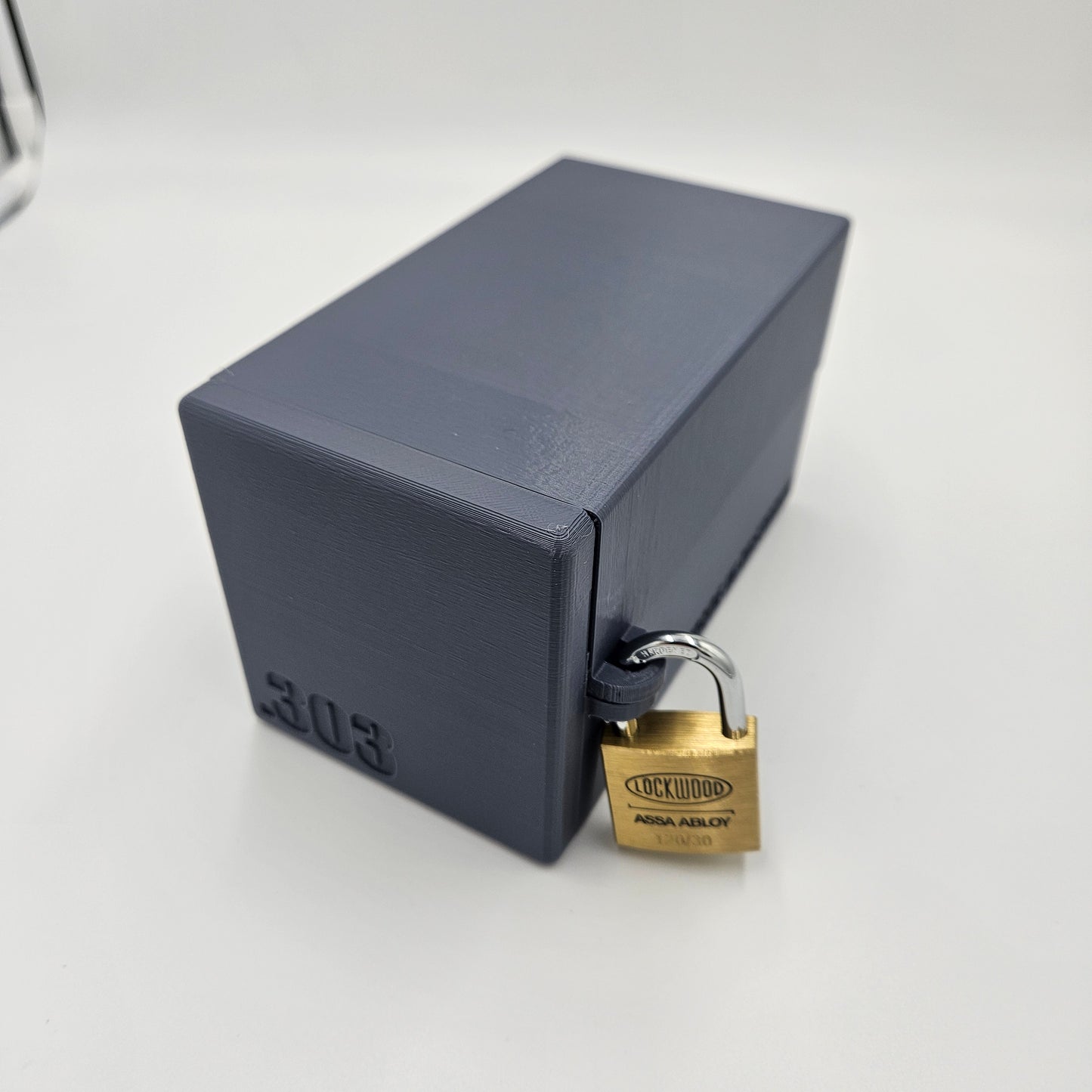 .303 British Lockable Ammo Box Ammunition Dispenser Lock Case 40 Round Storage