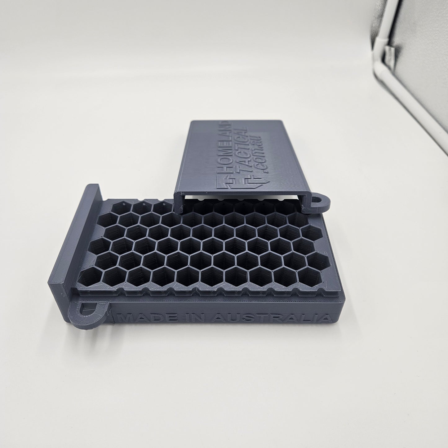 .45 ACP Lockable Ammo Box Ammunition Dispenser Lock Case 50 Round Storage