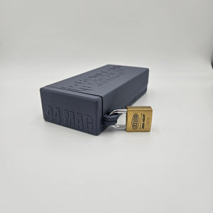 .44 Magnum Lockable Ammo Box Ammunition Dispenser Lock Case 50 Round Storage