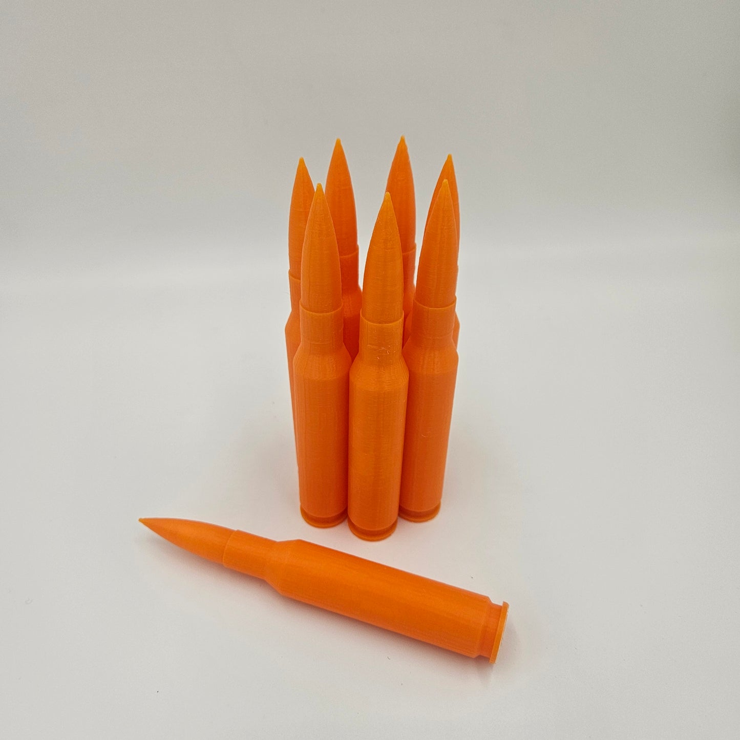 .50 BMG Snap Caps Dummy Rounds 8x Pack Plastic Training Ammo Centrefire Bullets