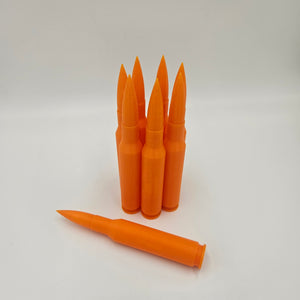 .50 BMG Snap Caps Dummy Rounds 8x Pack Plastic Training Ammo Centrefire Bullets