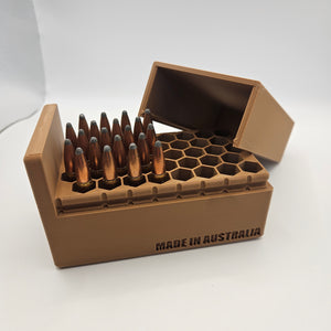 .308 Non-Locking Ammo Box Dispenser Case - 40 Round Rifle Ammunition Storage Loader Range