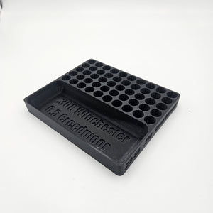 .308 .243 6.5 Reloading Block Ammo Stand Ammunition Loading Tray - 50 Round