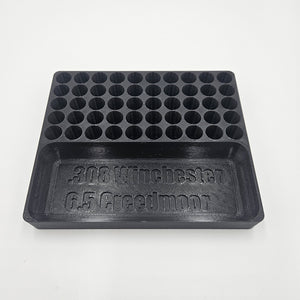 .308 .243 6.5 Reloading Block Ammo Stand Ammunition Loading Tray - 50 Round