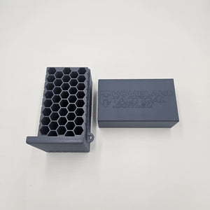 .338 WM Winchester Magnum Lockable Ammo Box Ammunition Dispenser Lock Case 40 Round Storage