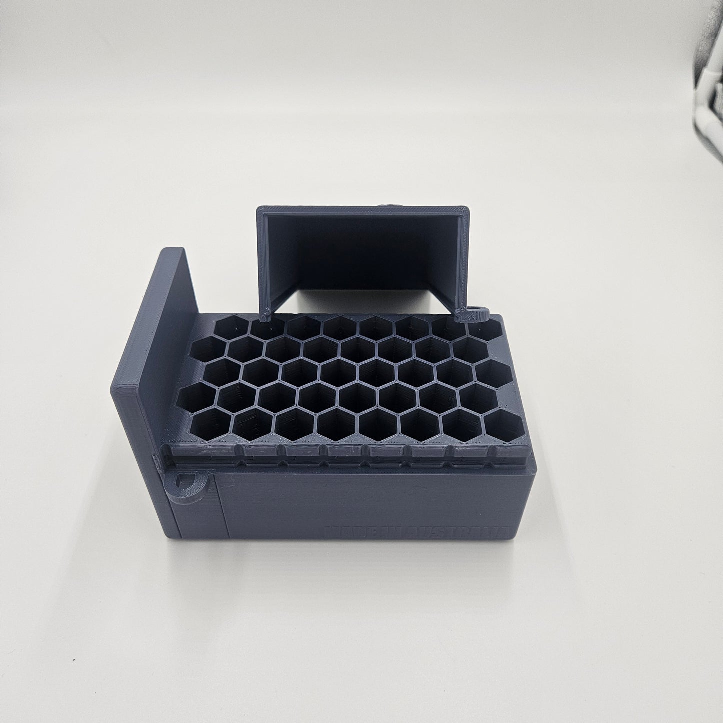 7mm Remington Magnum Lockable Ammo Box Ammunition Dispenser Lock Case 40 Round Storage