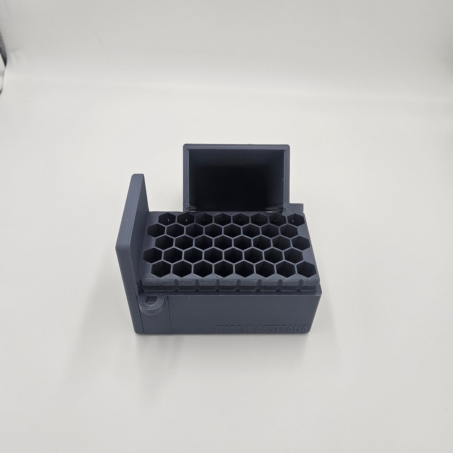 7mm Remington Magnum Lockable Ammo Box Ammunition Dispenser Lock Case 40 Round Storage