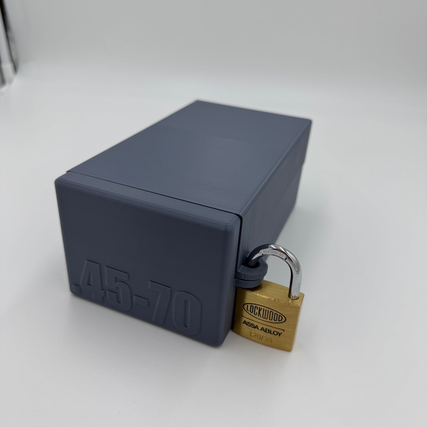 .45-70 Government Lockable Ammo Box Ammunition Dispenser Lock Case 40 Rounds