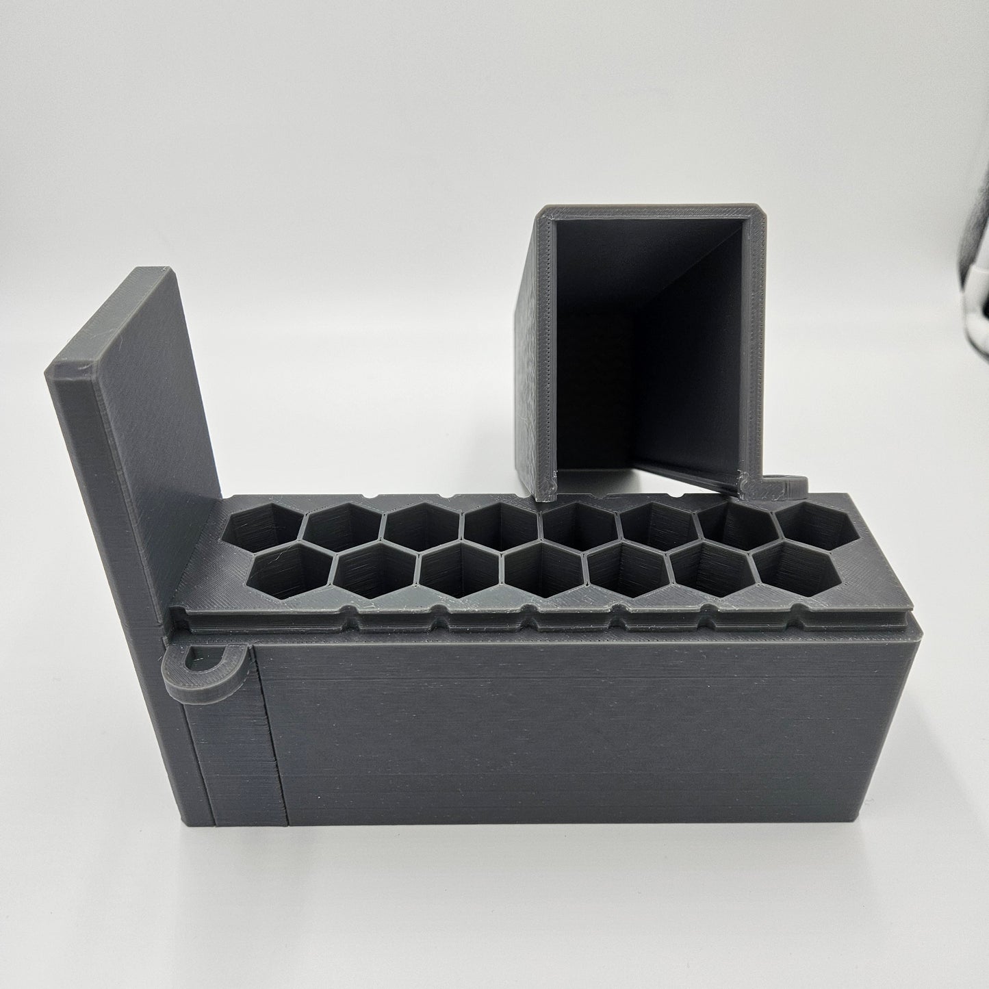 .50 BMG Lockable Ammo Box Ammunition Dispenser Lock Case 50 Round Rifle Storage