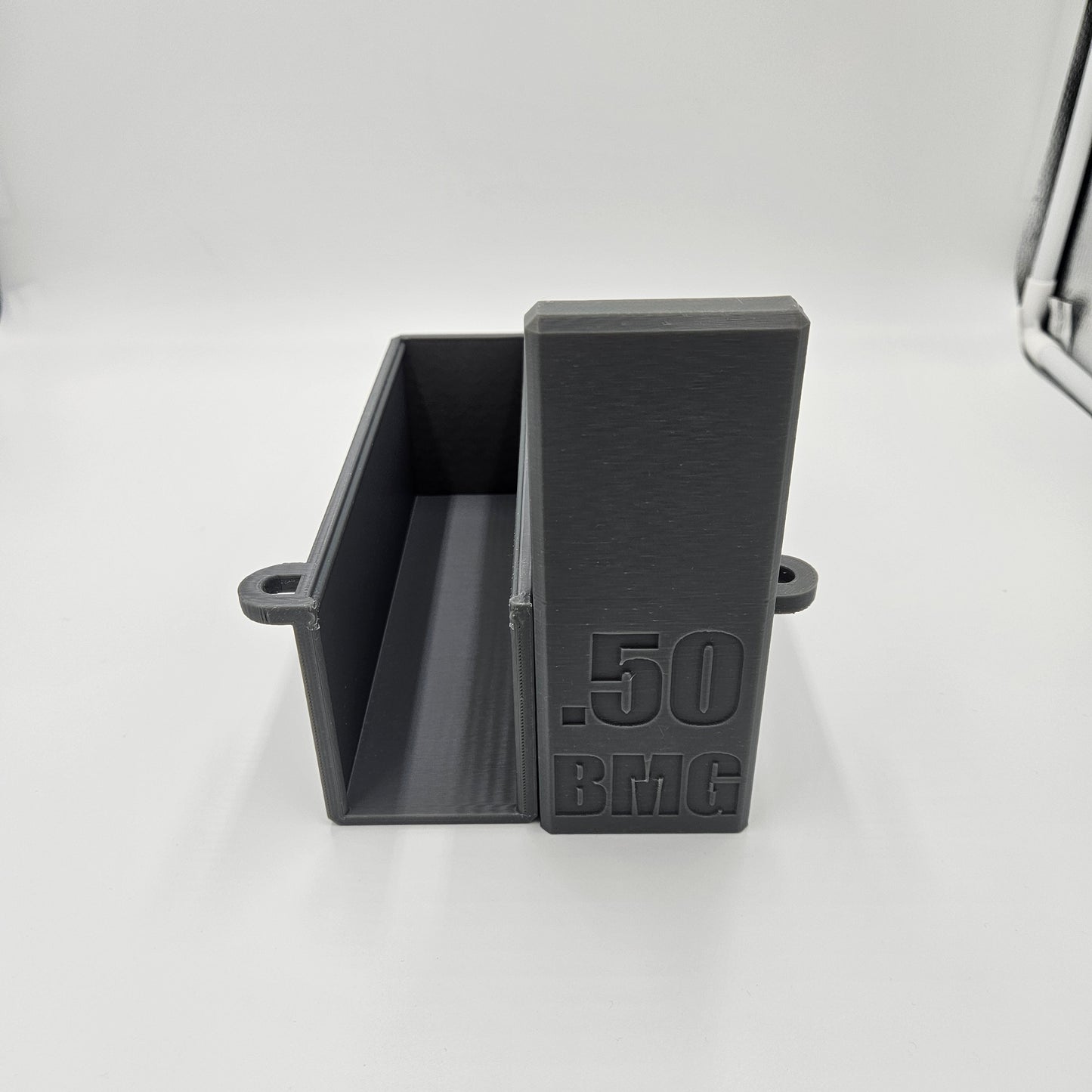 .50 BMG Lockable Ammo Box Ammunition Dispenser Lock Case 50 Round Rifle Storage
