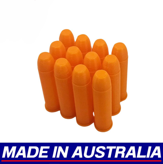 357 Magnum Snap Caps - Dummy Rounds 12x Pack Pistol Training Ammo Centrefire