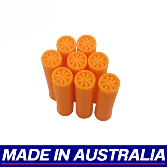 410GA Gauge Snap Caps - Dummy Rounds 8x Pack Plastic Training Ammo Bullets