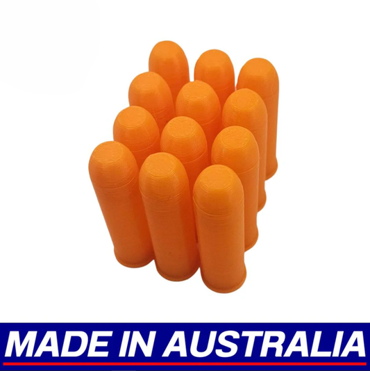 44-40 WIN Snap Caps - Dummy Rounds 12x Pack Pistol Training Ammo Centrefire