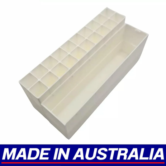 6.5 Ammo Box Dispenser Case - 20 Round Rifle Ammunition Storage Loader Range