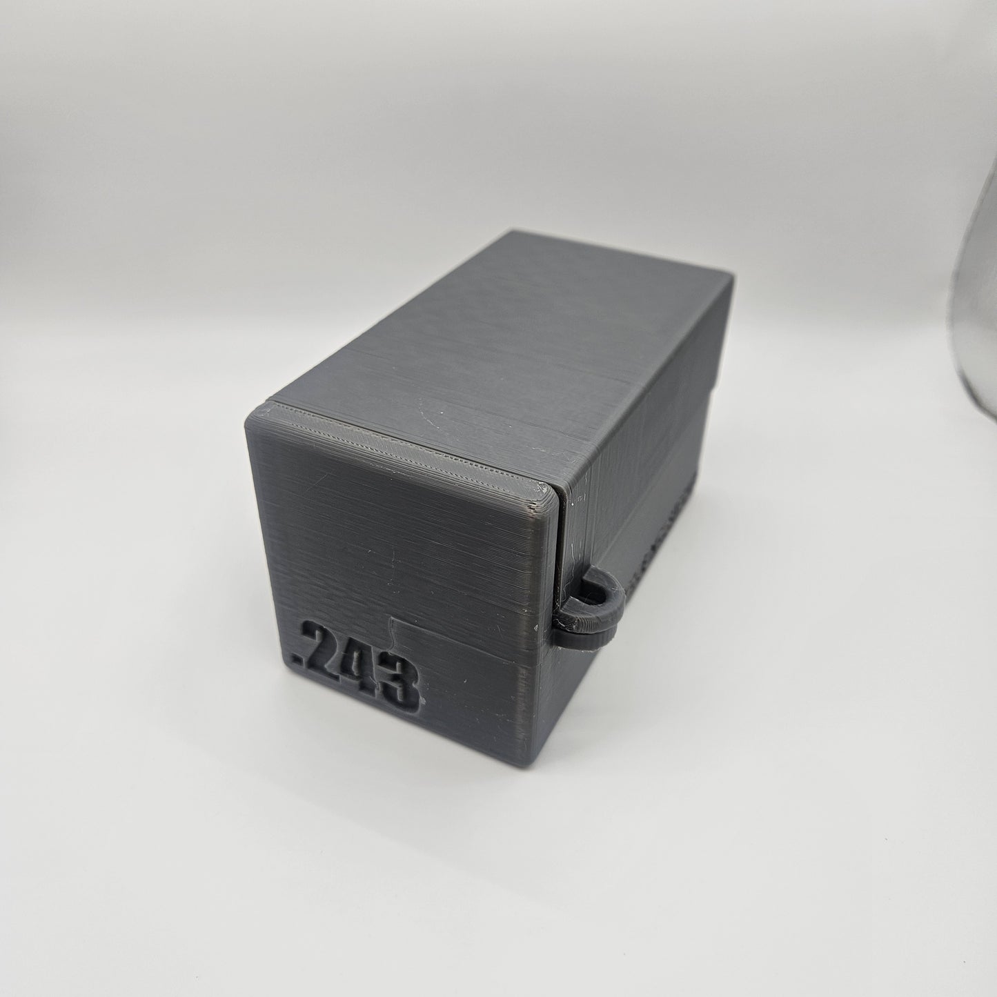 .243 Winchester Lockable Ammo Box Ammunition Dispenser Lock Case 40 Round Rifle Storage